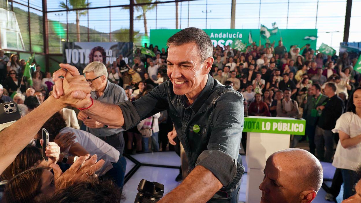 El secretario general del PSOE y presidente del Gobierno, Pedro Sánchez. EP.