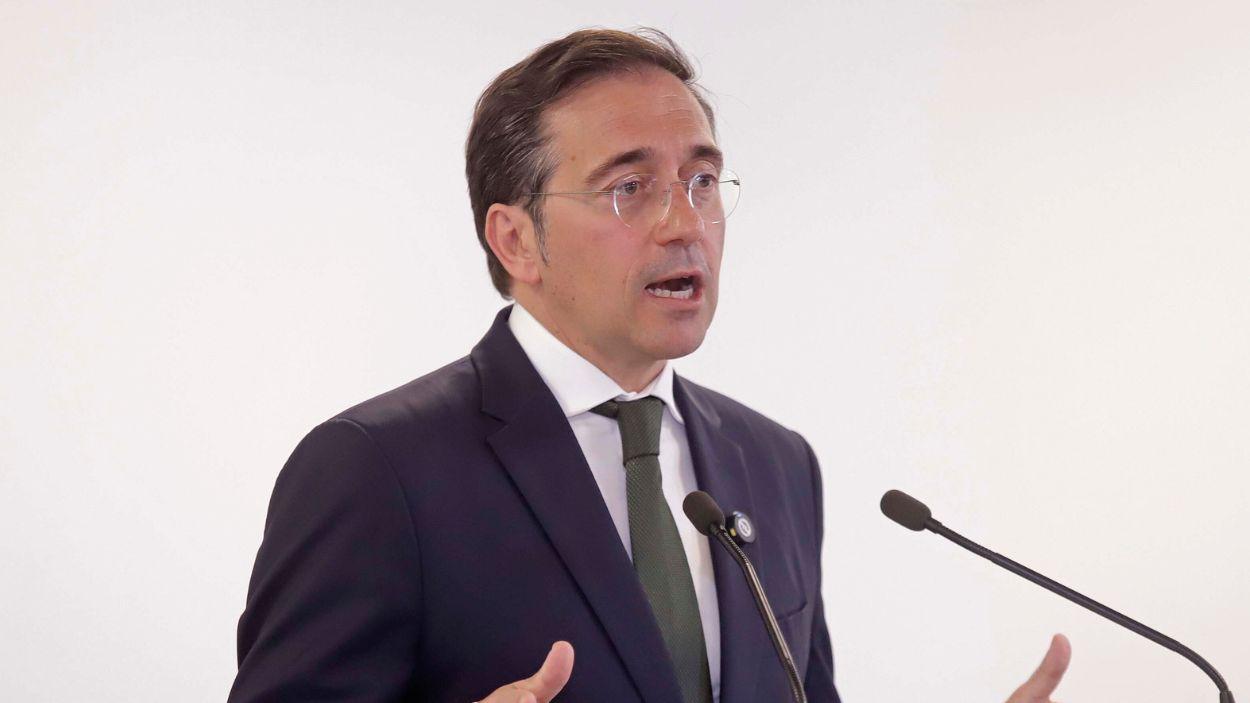 El ministro de Asuntos Exteriores, Unión Europea y Cooperación, José Manuel Albares. EP.