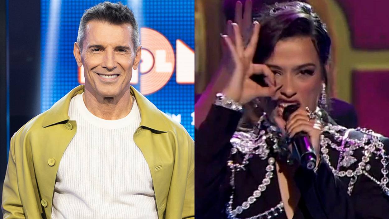 Jesús Vázquez y Chanel Terrero (RTVE)
