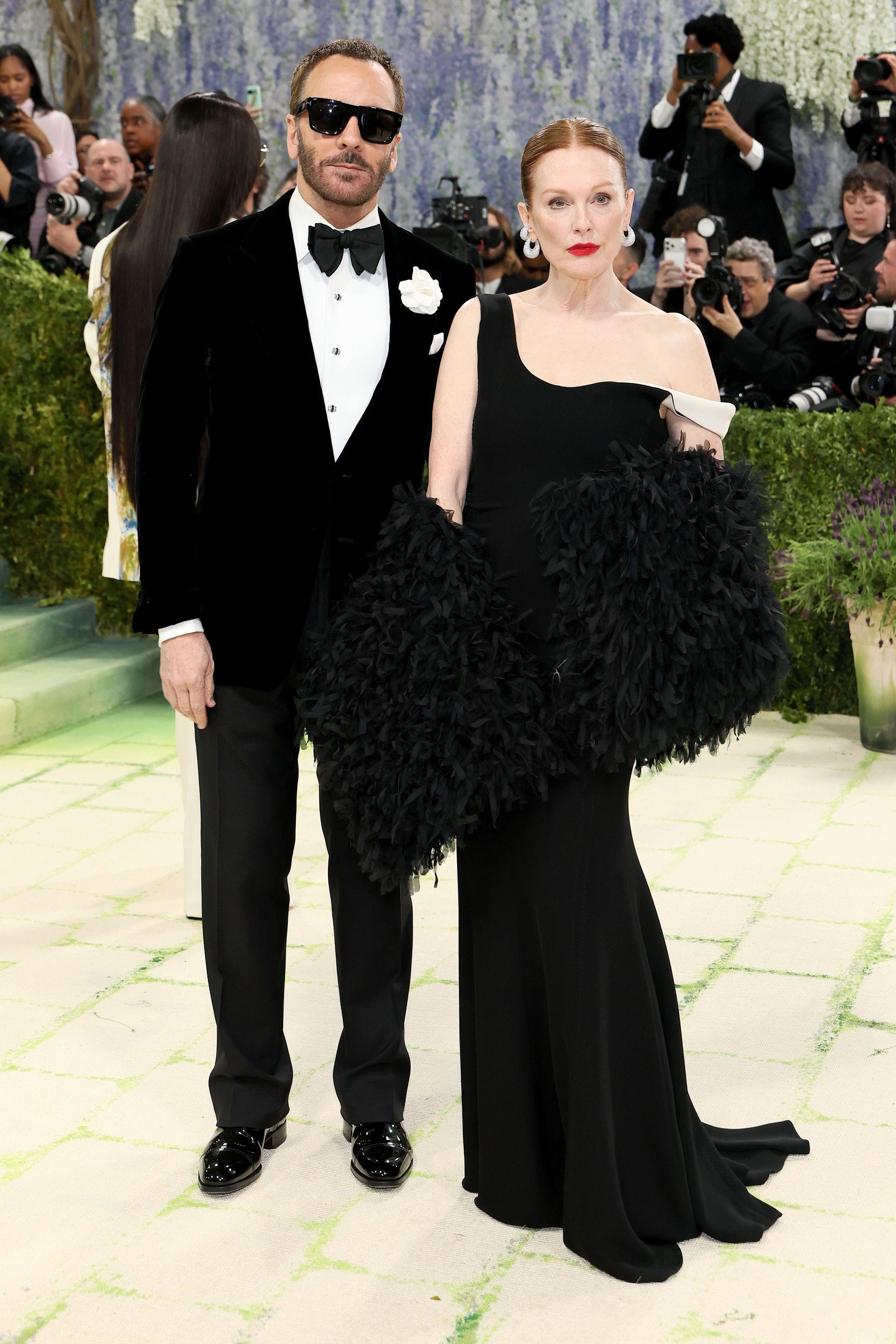 Tom Ford y Julianne Moore en Tom Ford