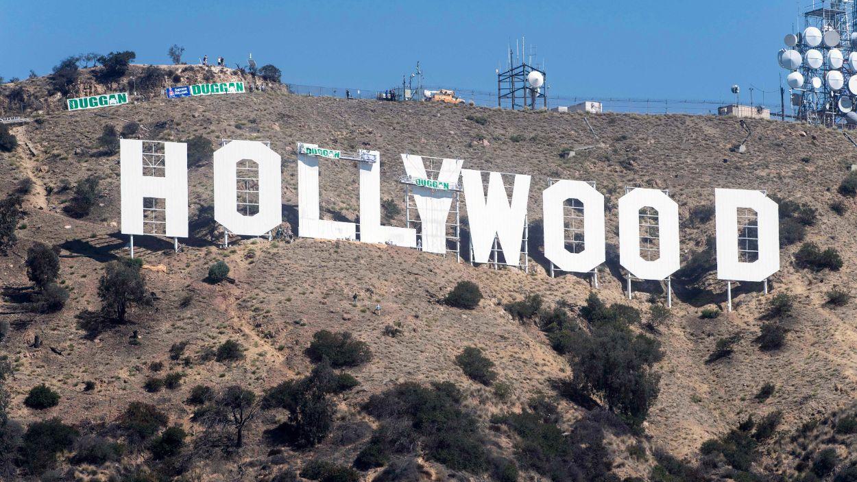 El icónico letrero de Hollywood en Los Ángeles. EP/Archivo.
