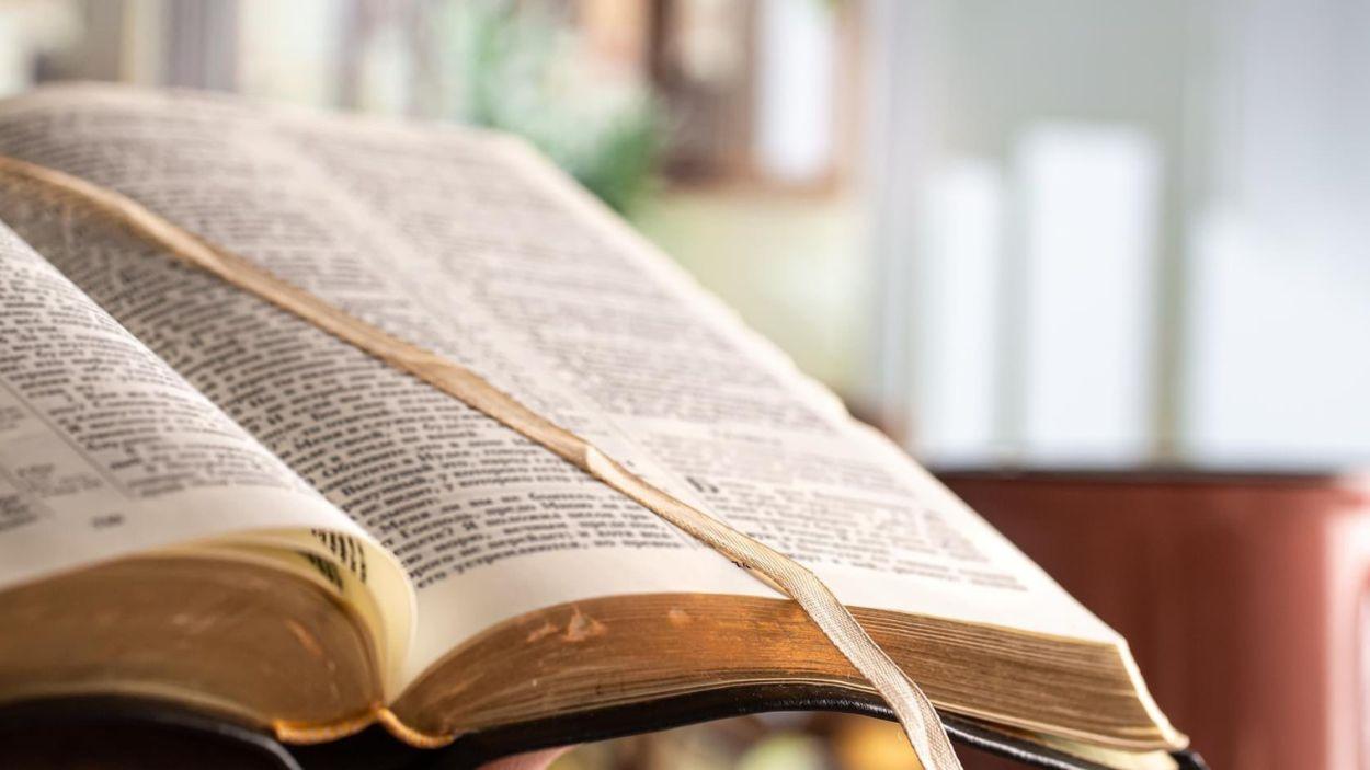 Imagen de recurso de una biblia. Archivo.