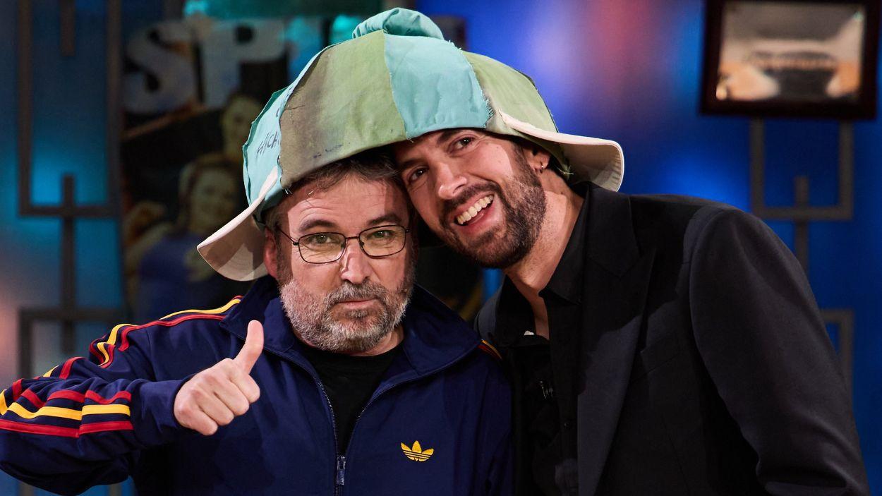 Jordi Évole y David Broncano. TVE.