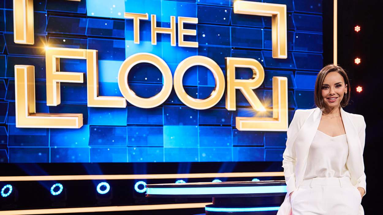 Chenoa en el plató de The Floor (ROBERTO SASTRE / RTVE)