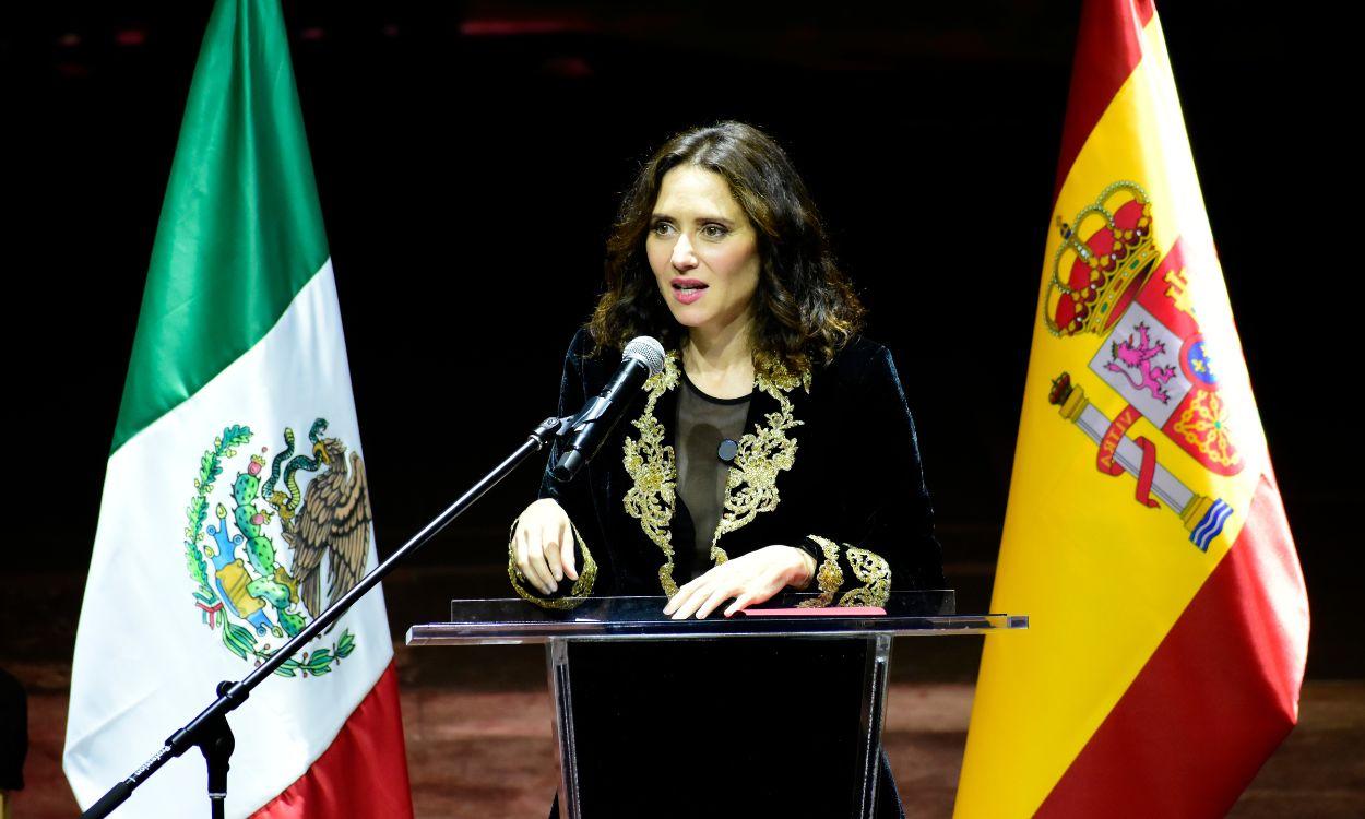 Isabel Díaz Ayuso en México. EP