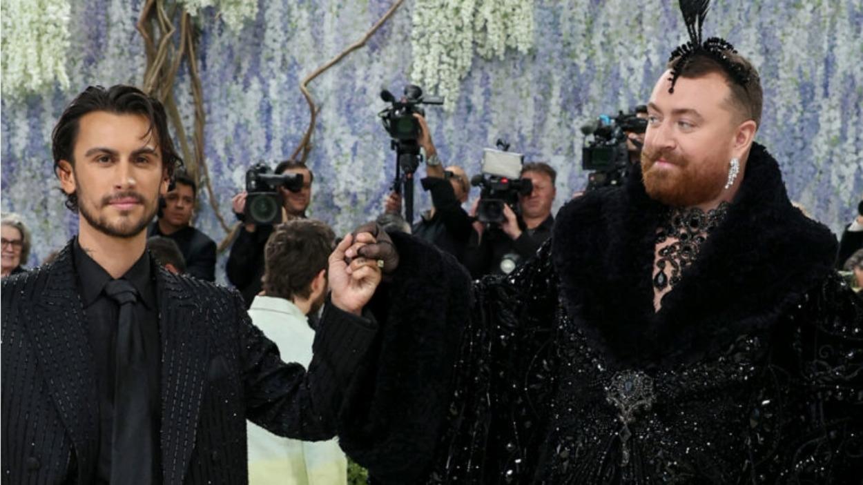 Sam Smith y Christian Cowan