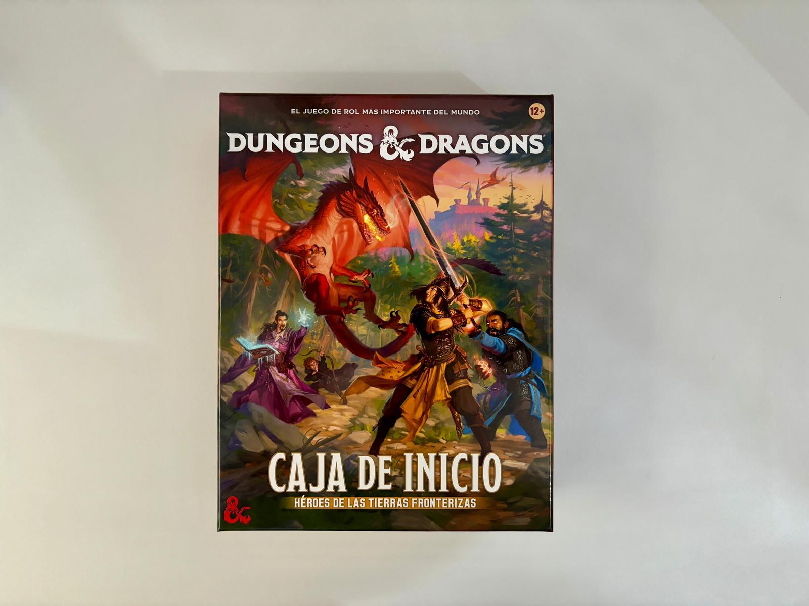 Una caja de inicio pensada para entrar en D&D sin experiencia previa.