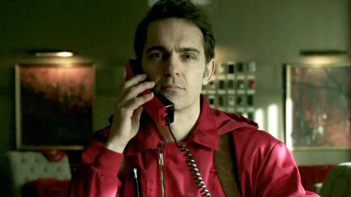 Pedro Alonso interpretando a Berlín en 'La casa de Papel' (ATRESMEDIA)