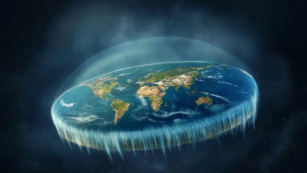 ¿Y si la tierra fuera realmente plana