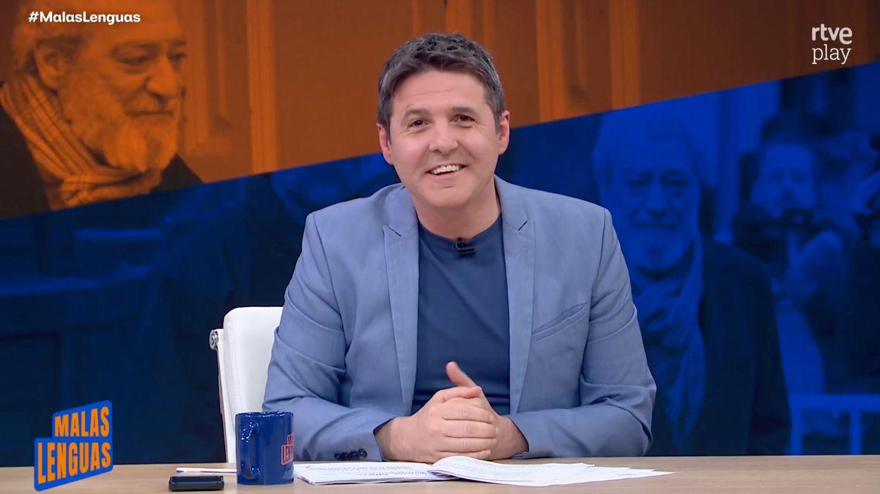 Jesús Cintora en Malas Lenguas. TVE.