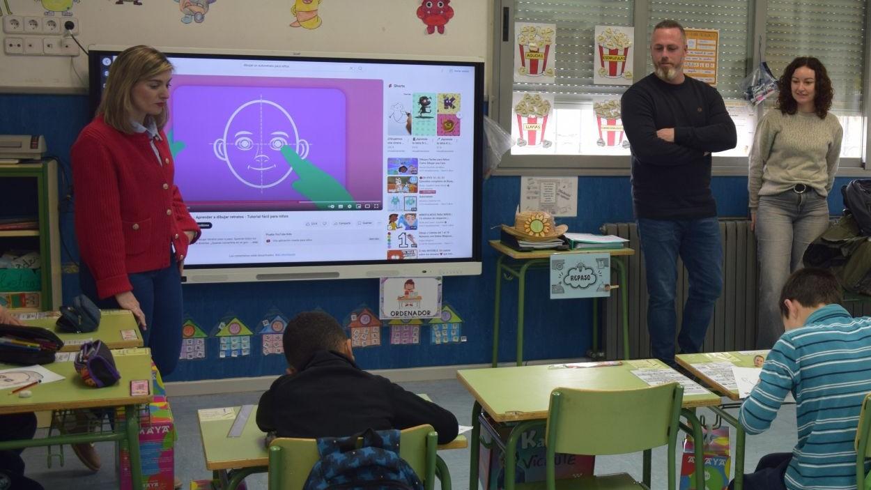 Colegio de Tragacete. PSOE Cuenca