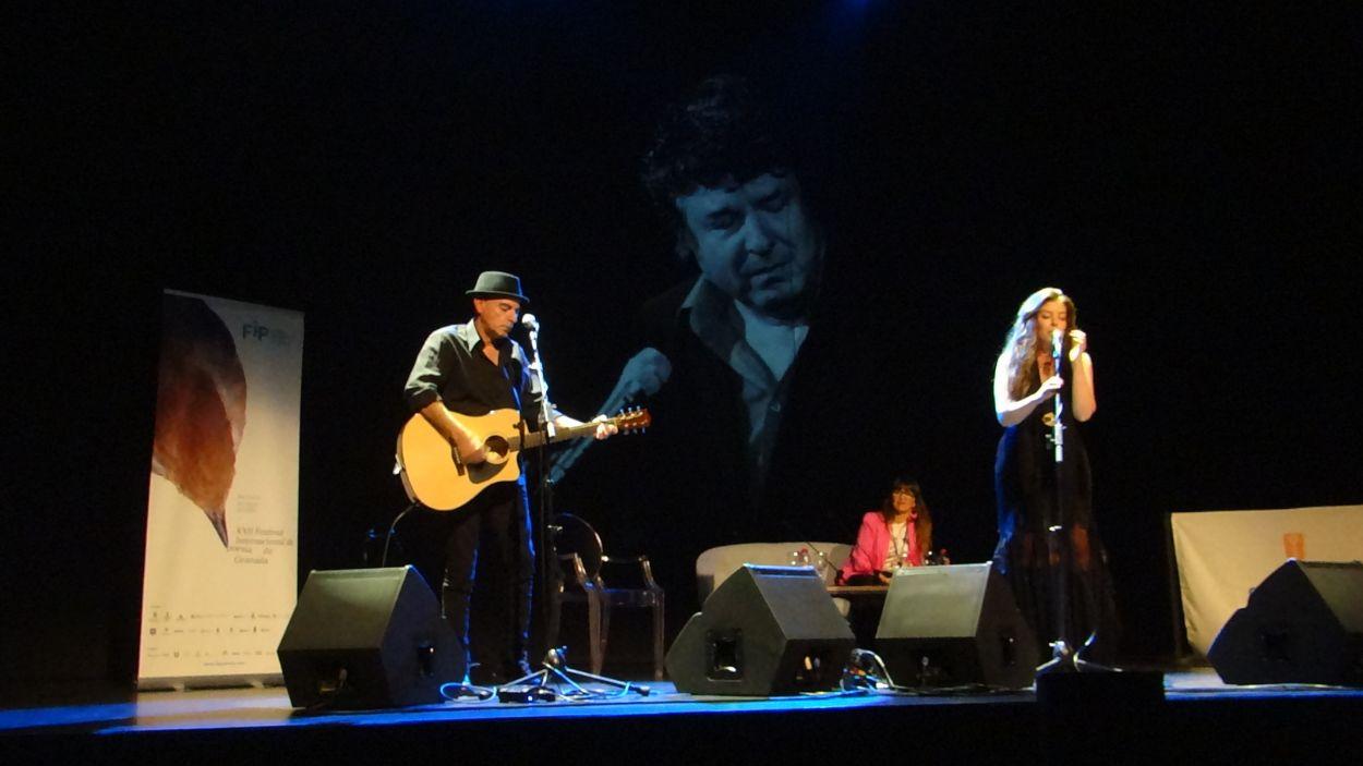 Soleá Morente y Antonio Arias recuerdan en Almuñécar la creación de una obra que unió flamenco, rock y poesía ©FIP