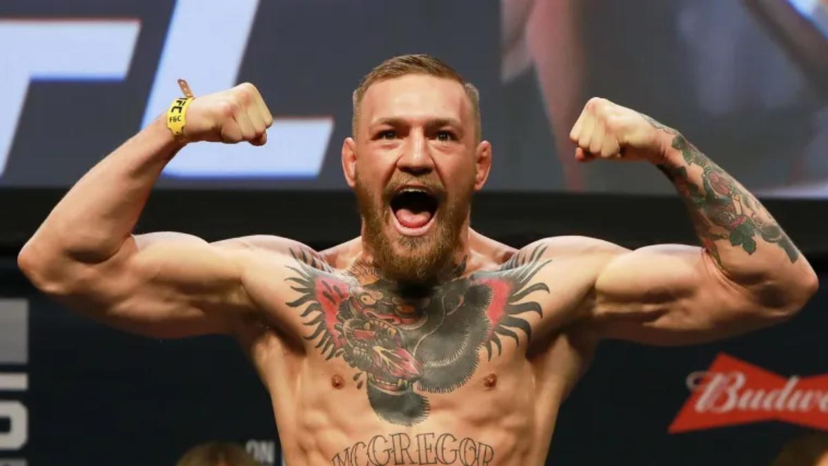 Conor Mcgregor durante el pesaje de una pelea| UFC
