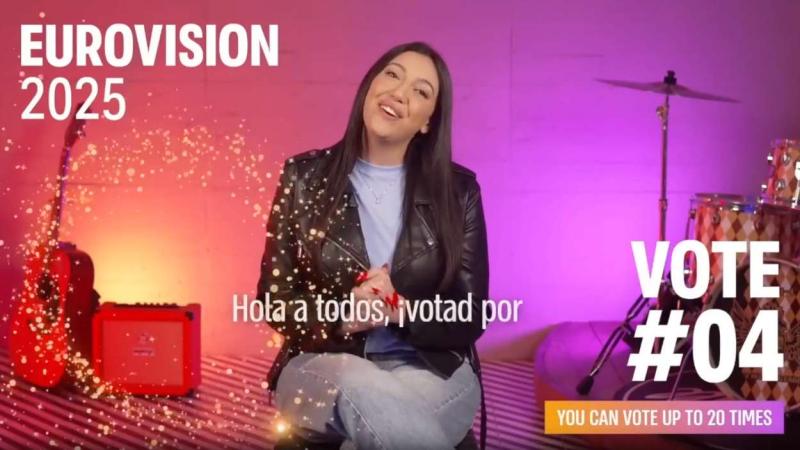 Imagen de la campaña promocional del representante de Israel en Eurovisión 2025 (EUROVISION NEWS SPOTLIGHT)