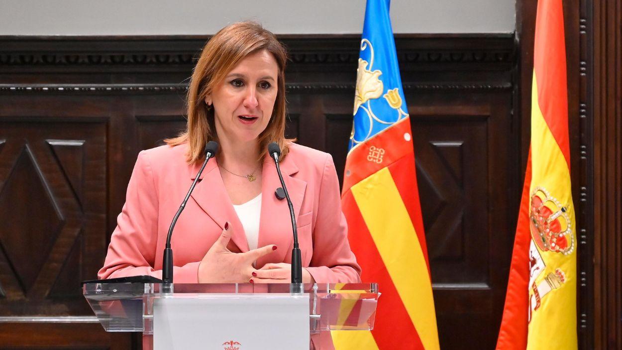 La alcaldesa de València, María José Catalá. EP.