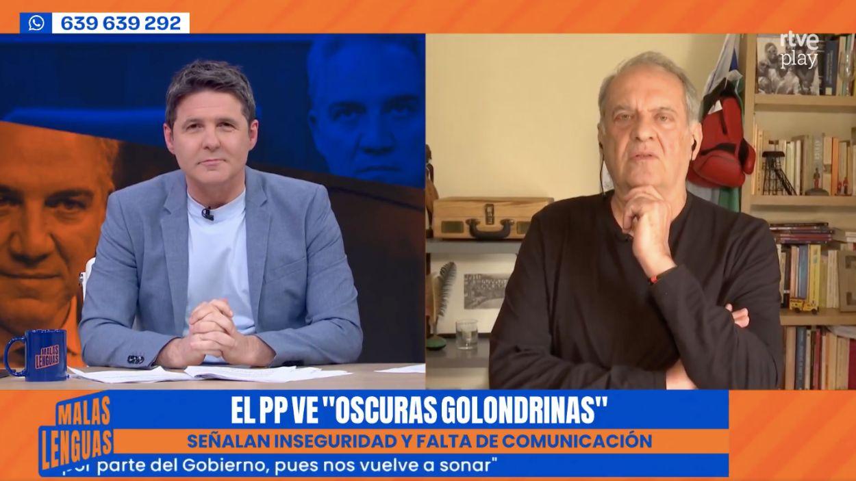 Jesús Cintora y Javier Aroca. 'Malas Lenguas'.