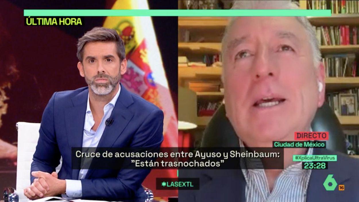 El periodista mexicano Alejandro Cacho . laSexta Xplica.