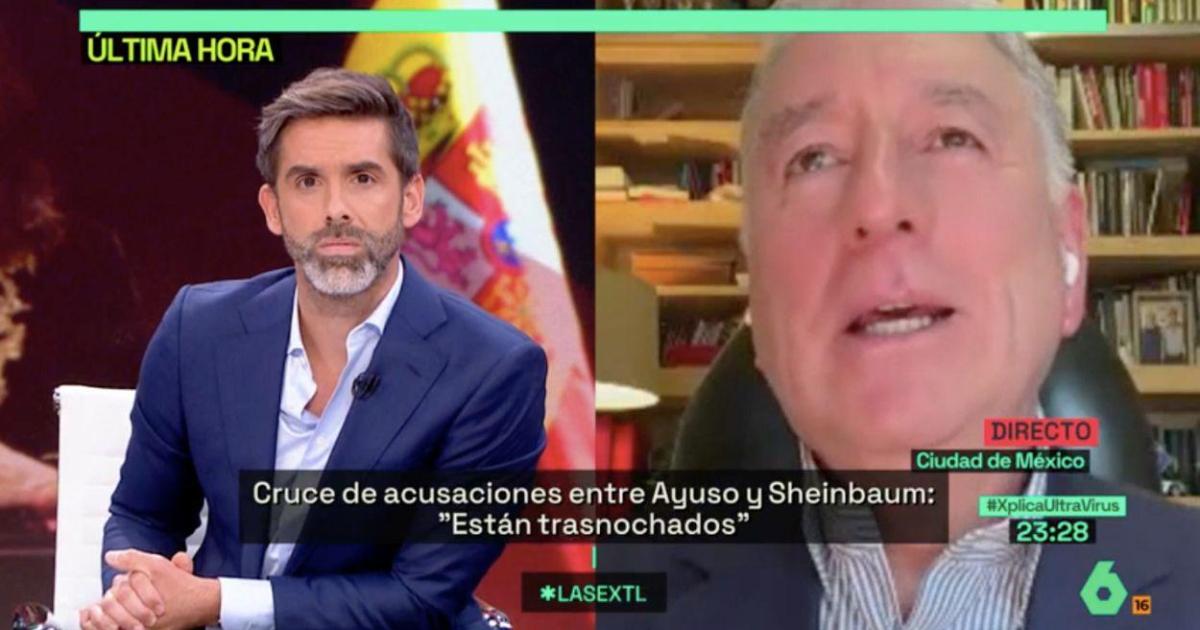 Un periodista mexicano tiene claro el objetivo del viaje de Ayuso: «Vino a provocar»