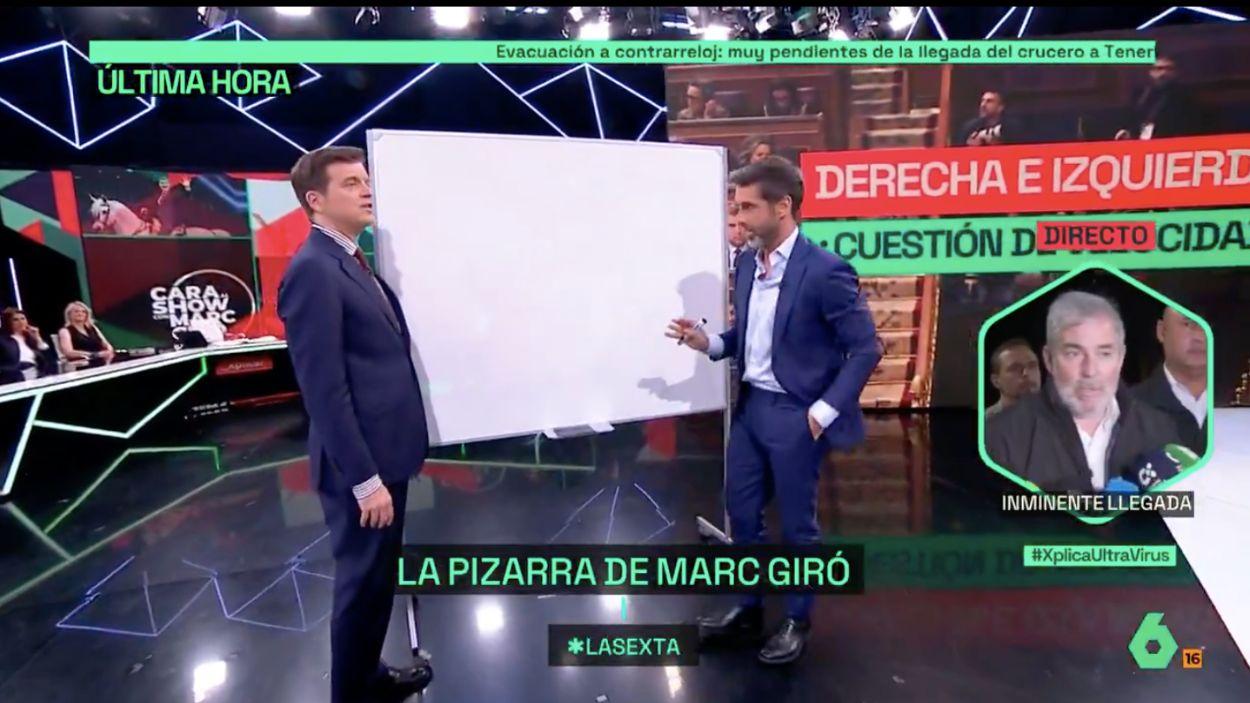 El presentador y comunicador Marc Giró. laSexta Xplica.