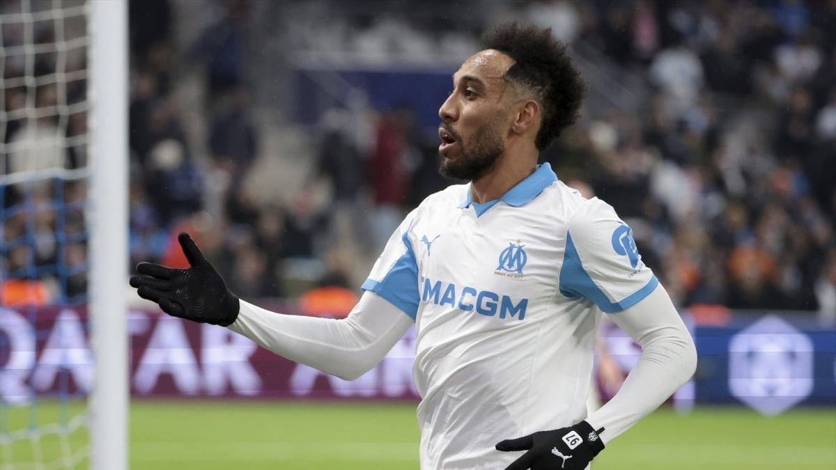 Aubameyang durante un partido de Champions| EP