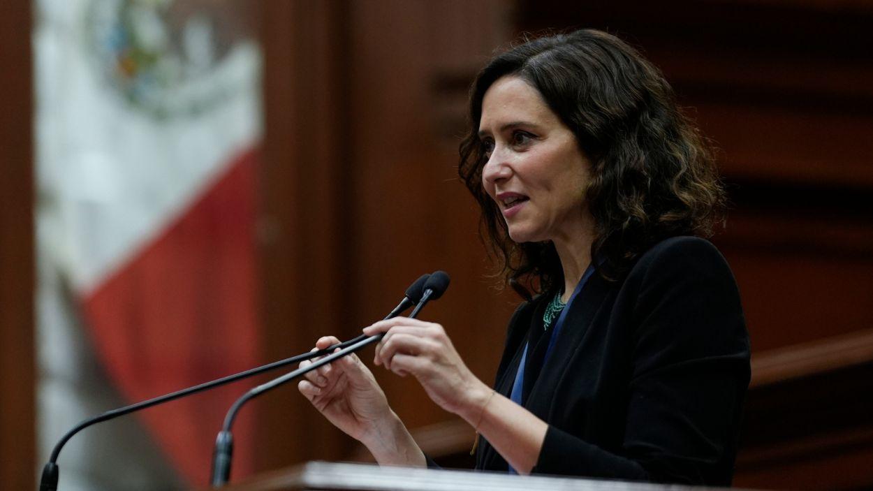 La presidenta de la Comunidad de Madrid, Isabel Díaz Ayuso. EP.
