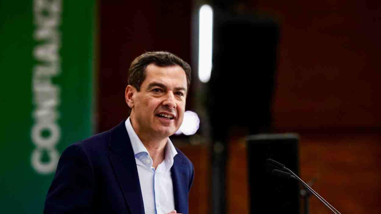 Moreno Bonilla, presidente de la Junta de Andalucía. EP