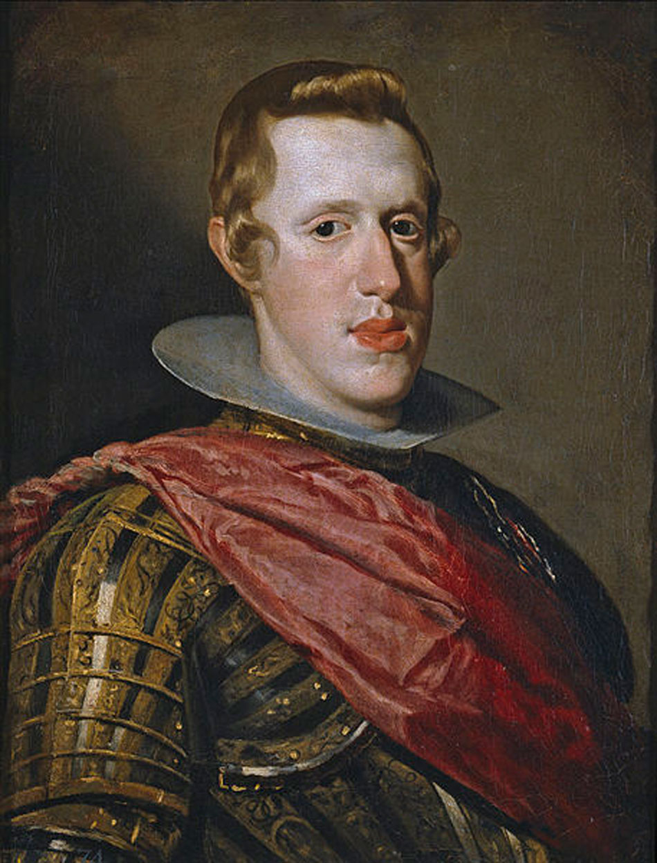 Felipe IV, conocido como el rey galante por sus múltiples amoríos