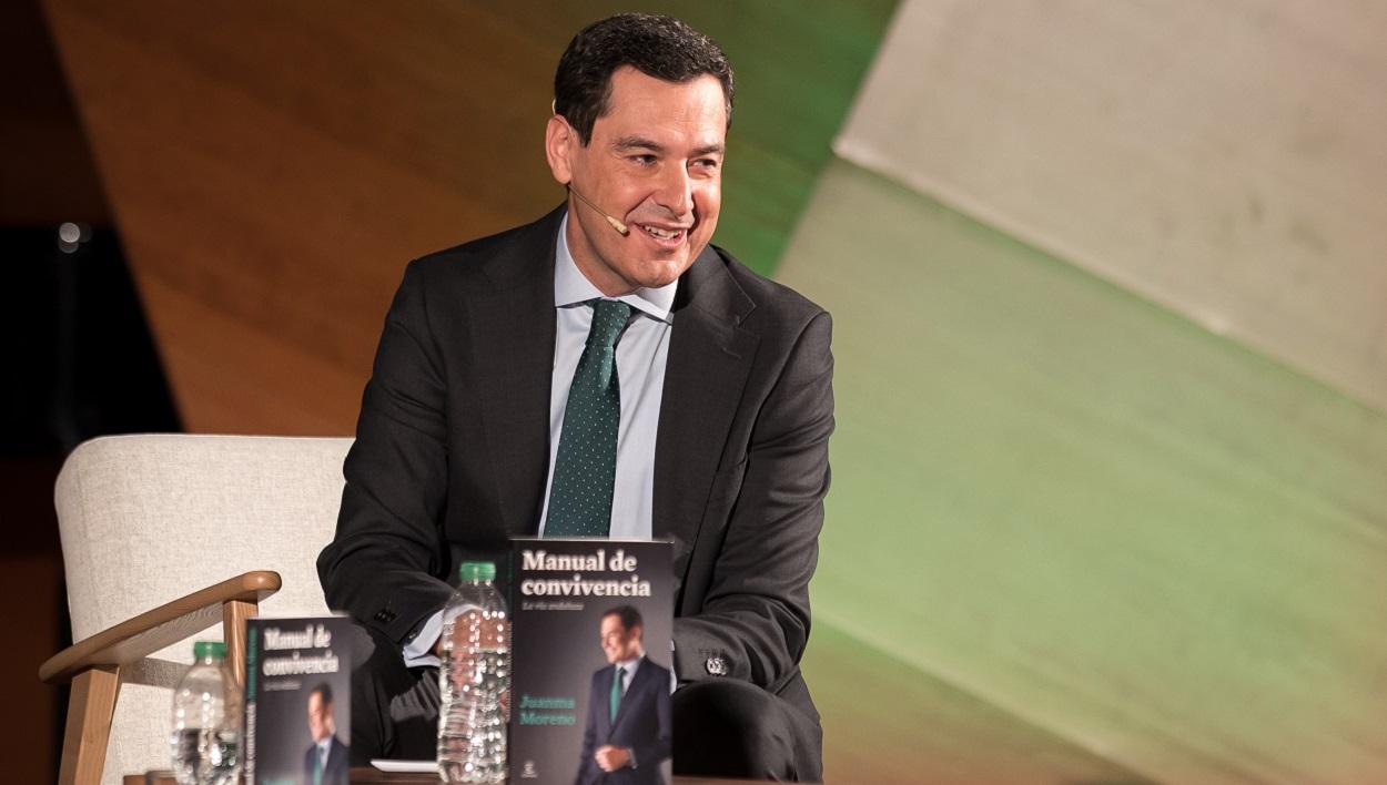 El presidenta de la Junta de Andalucía, Juanma Moreno Bonilla. EP