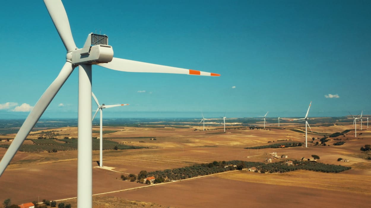 Parque eólico de Italia. IBERDROLA