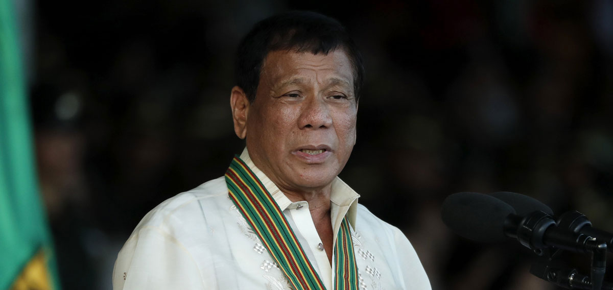 El presidente de Filipinas ordena ocupar islas del Mar de China