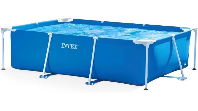 Intex 28272NP Small Frame Piscina Desmontable, 300 x 200 x 75 cm, 3.834 litros, Color Azul