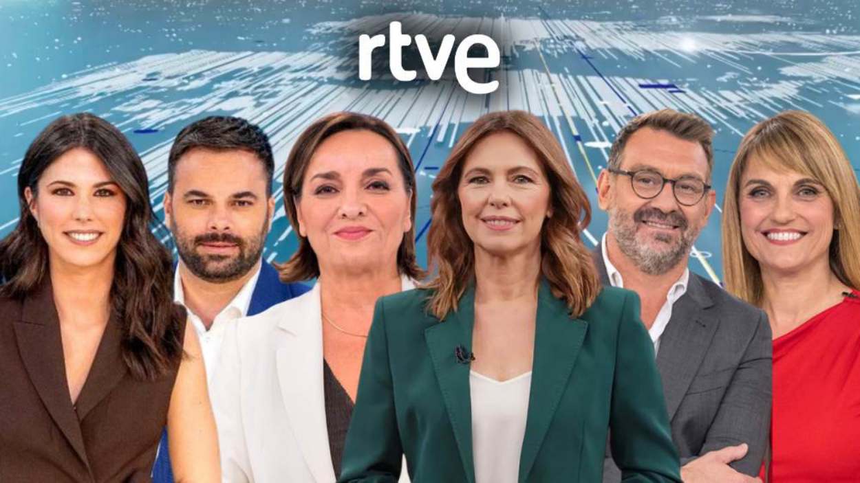 Los rostros de los Telediarios de TVE