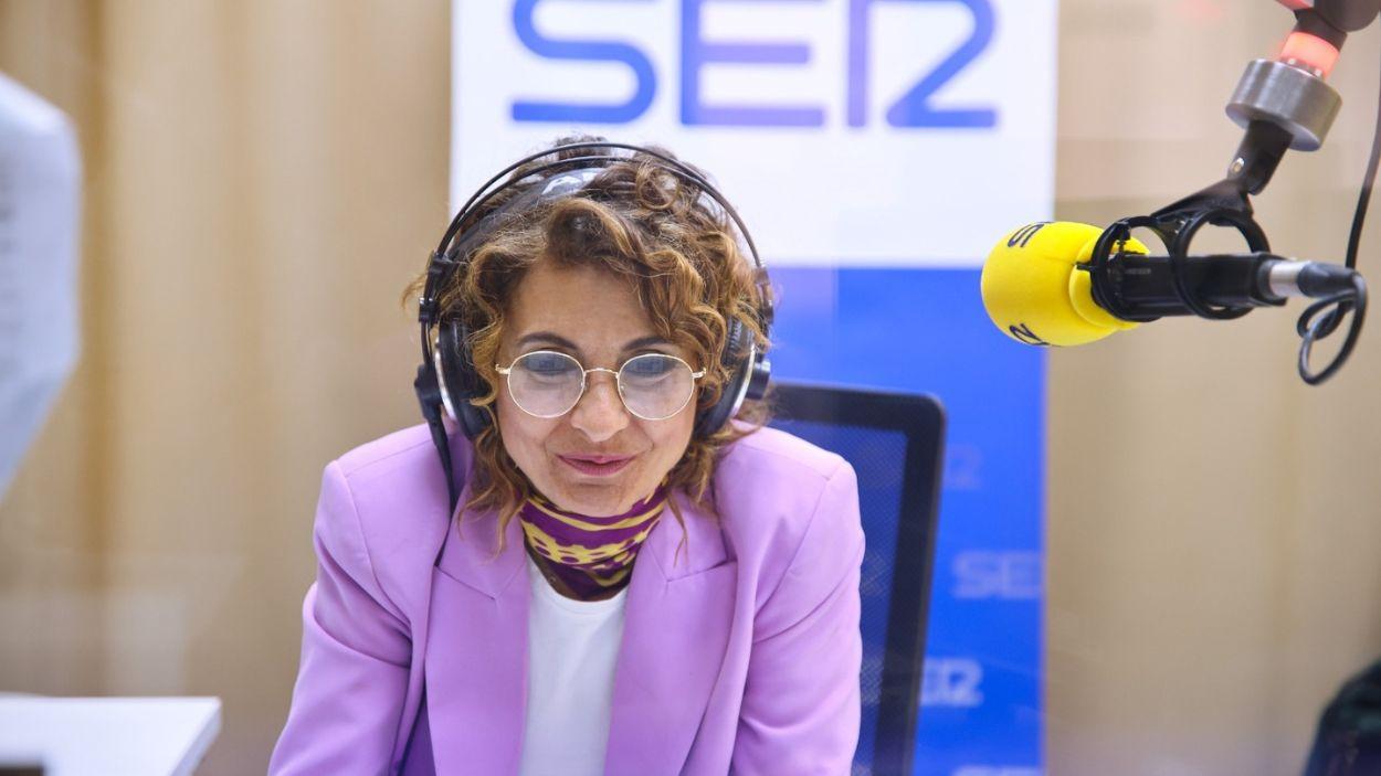 Secretaria general del PSOE-A y candidata a la Presidencia de la Junta, María Jesús Montero