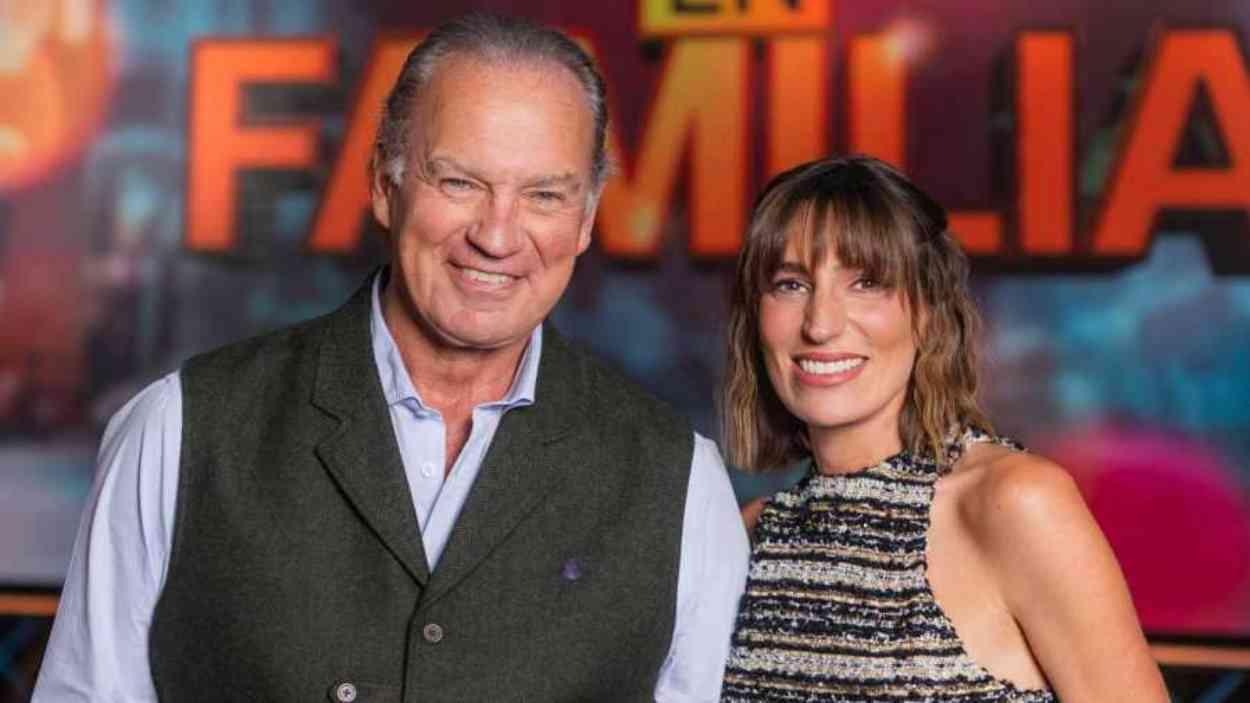 Bertín Osborne y su hija, Eugenia Osborne, los presentadores de 'Noche en Familia'