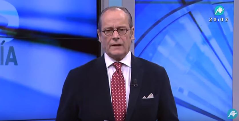 Eduardo García Serrano durante uno de sus programas Eduardo García Serrano durante uno de sus programas