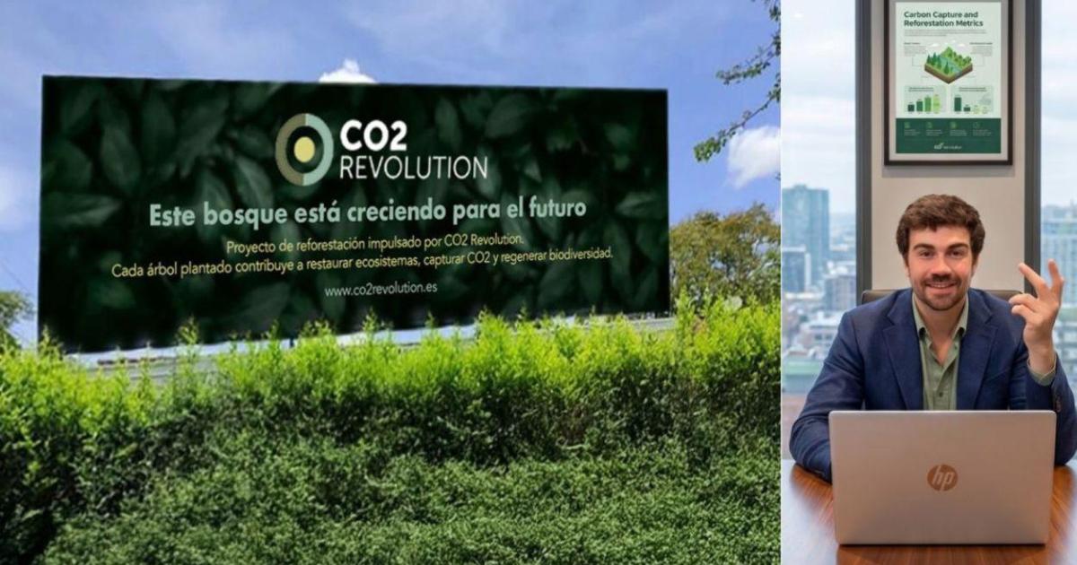 CO2 Revolution inicia una nueva etapa con Juan Hidalgo al frente tras superar el millón de árboles plantados en España
