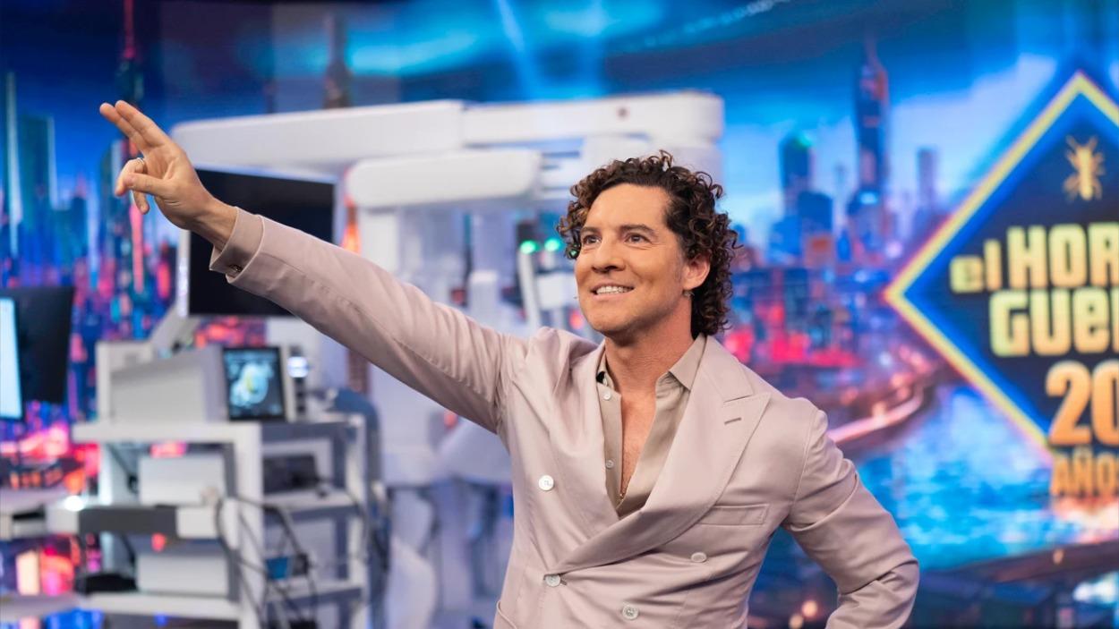 David Bisbal durante su visita en 'El Hormiguero'  / Antena 3