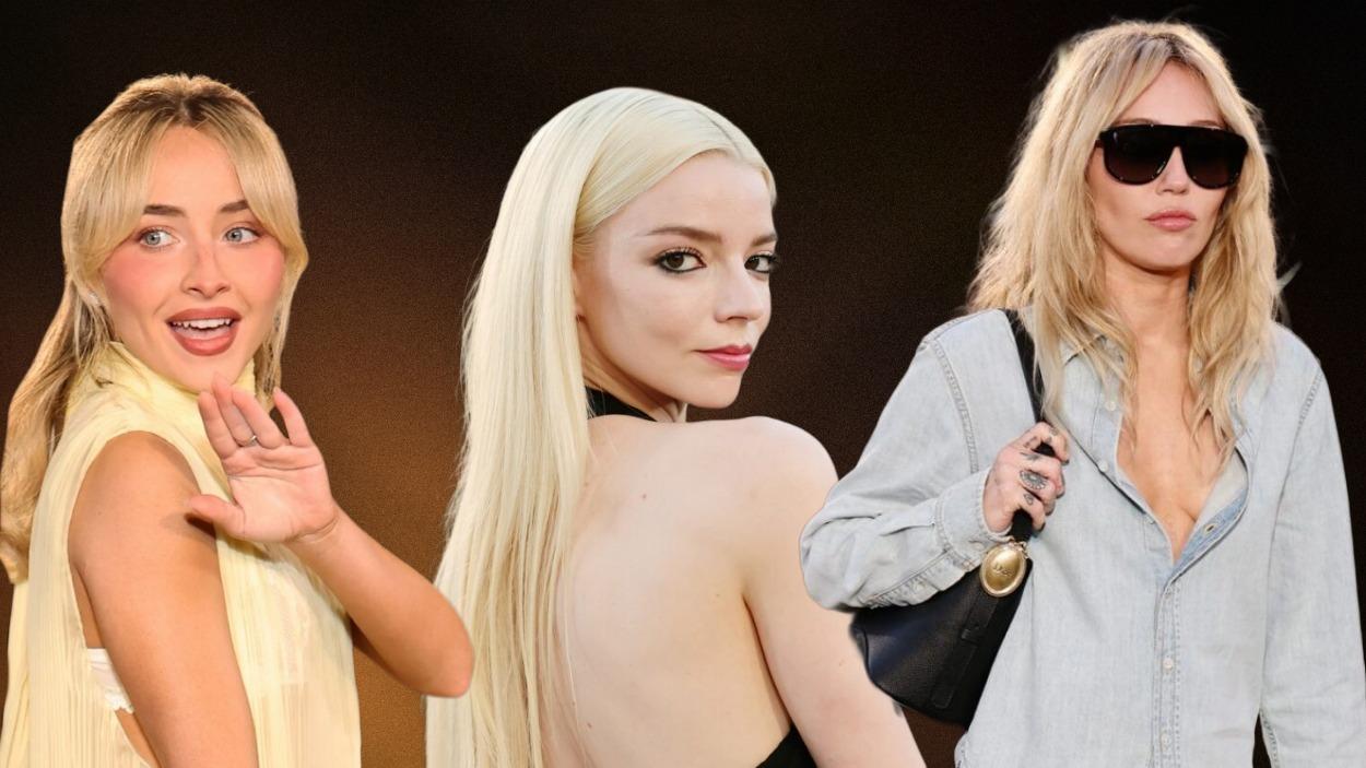 Sabrina Carpenter, Anya Taylor-Joy y Miley Cyrus en el desfile de Dior Crucero 2027