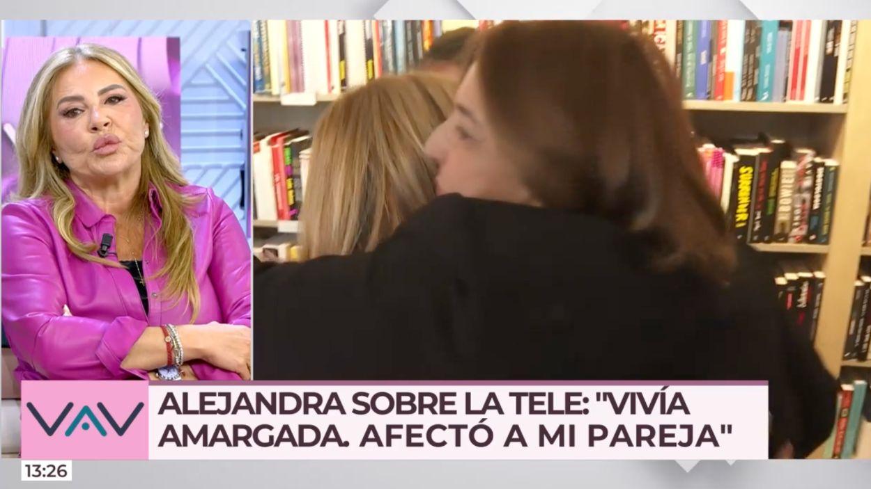 Cristina Tárrega en "Vamos a Ver". Mediaset.