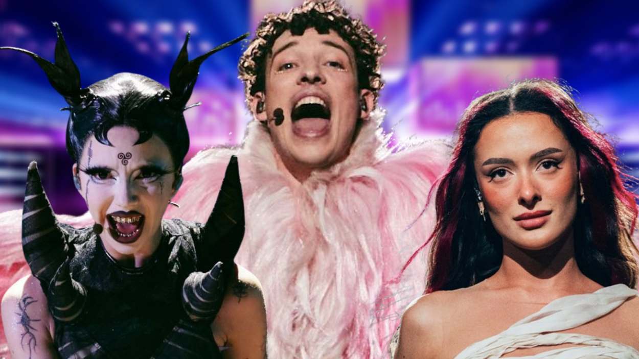 Bambie Thug, Nemo y Eden Golán, representantes de Eurovisión 2024