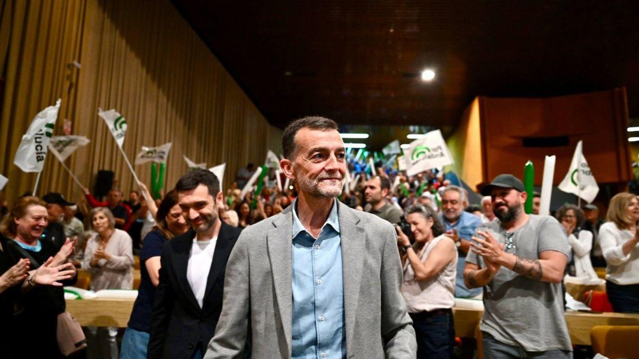 El candidato de Por Andalucía a la Presidencia de la Junta, Antonio Maíllo. EP.