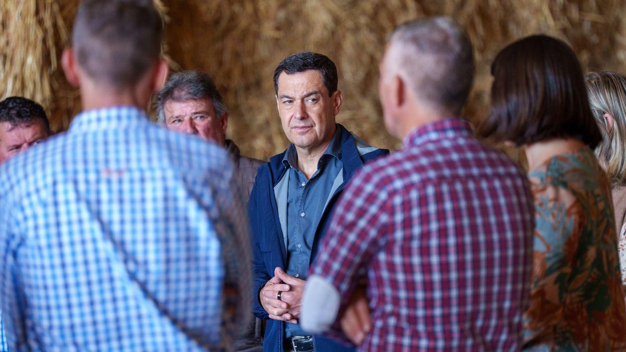 El presidente del PP de Andalucía y candidato a la reelección de la Presidencia de la Junta, Moreno Bonilla, en Córdoba / Archivo EP