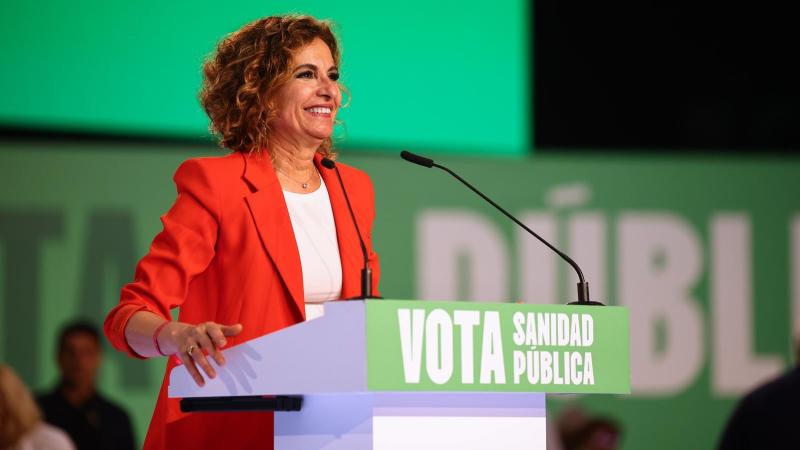 Candidata del PSOE-A a la Junta de Andalucía, María Jesús Montero / Salva Castizo