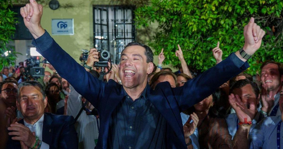 Moreno Bonilla pierde la mayoría absoluta y dependerá de Vox en Andalucía