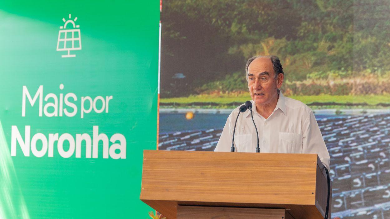 Ignacio galan presidente de Iberdrola en Noronha en noviembre de 2025