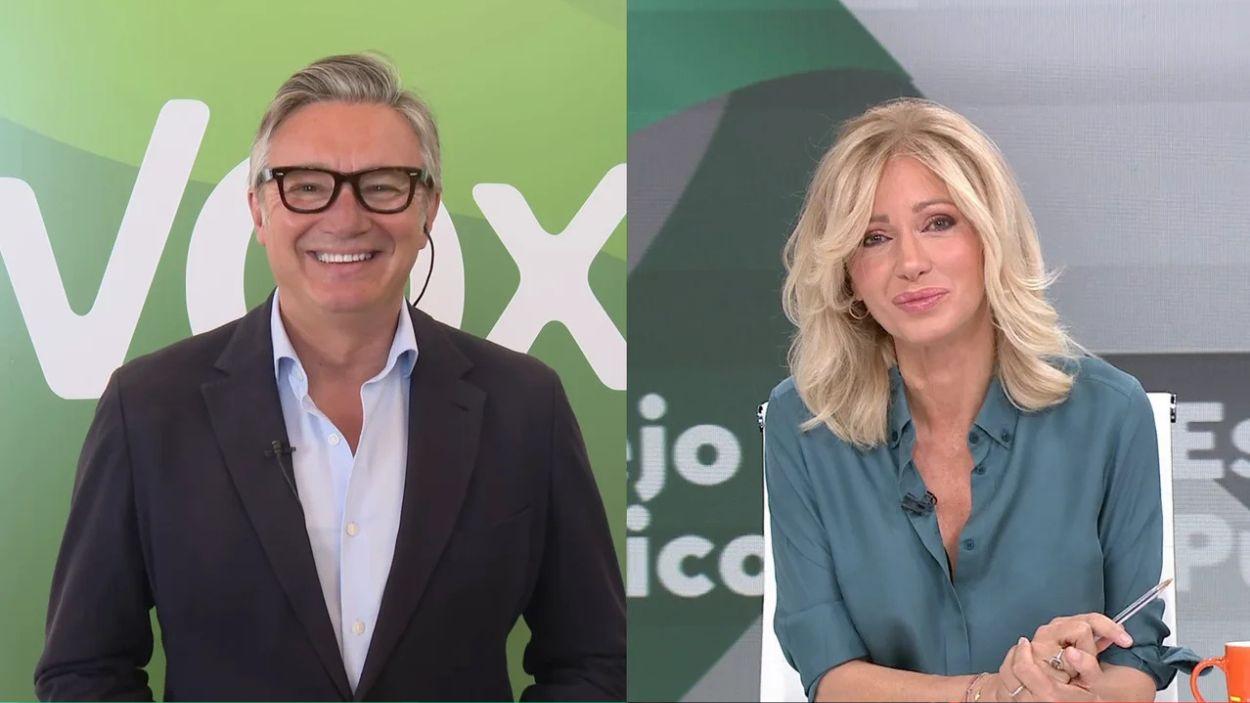 Manuel Gavira y Susanna Griso en 'Espejo Público'. Atresmedia