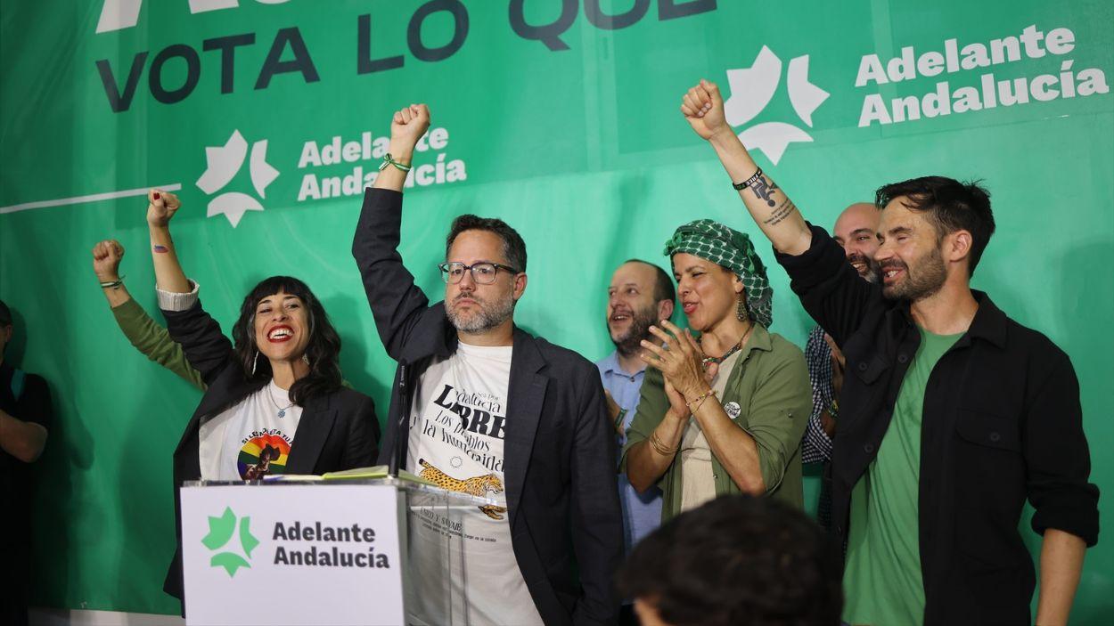 El candidato a la Presidencia de la Junta por Adelante Andalucía, José Ignacio García / EP