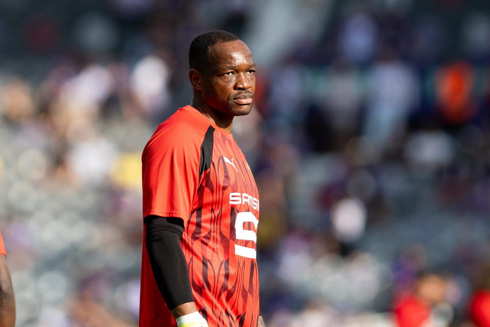 Steve Mandanda durante un partido con el Rennes| EP