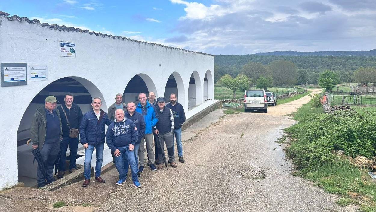Visita a comunidad de regantes. JCCM