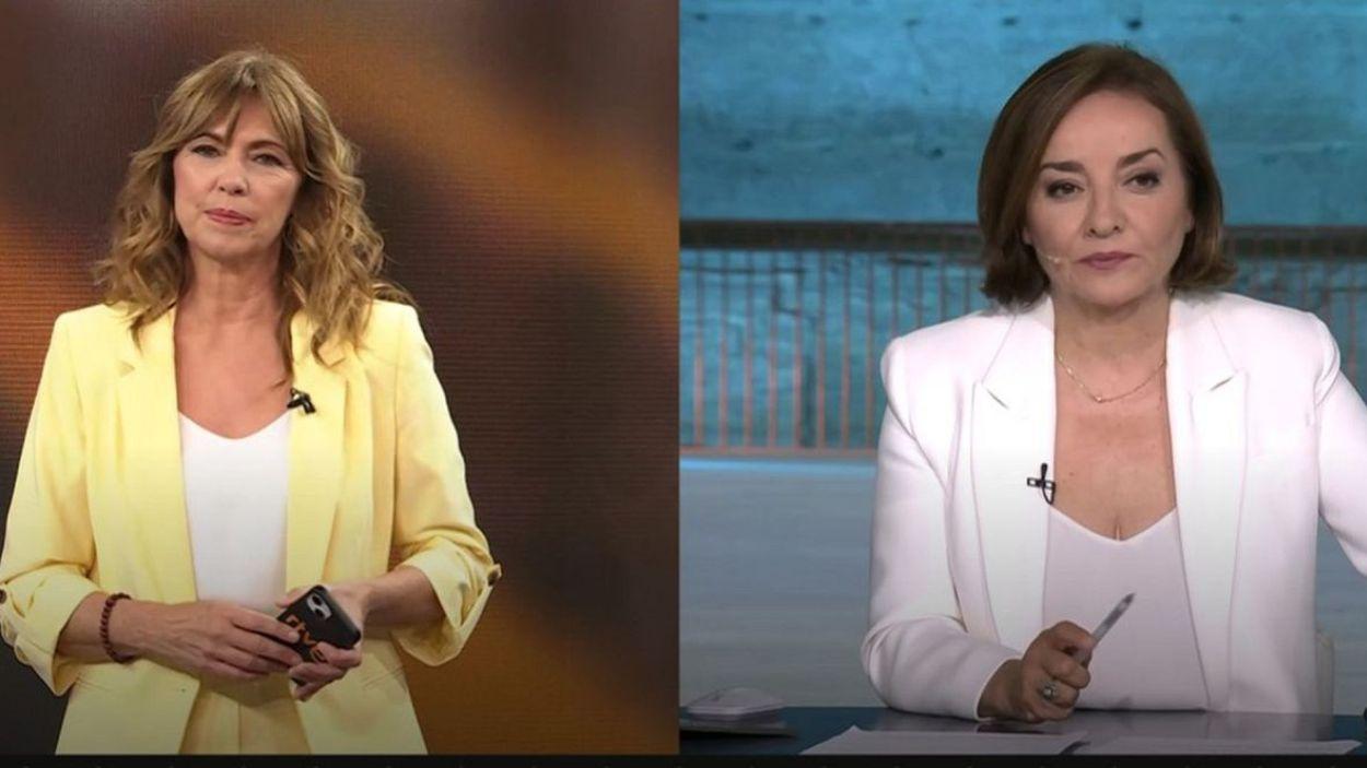 Alejandra Herranz y Pepa Bueno. TVE